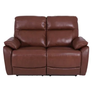 Salisbury 2 Seater Power Recliner Sofa - Brown