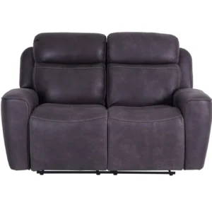 Eiger Grey 2 Seater Sofa Power Recliner