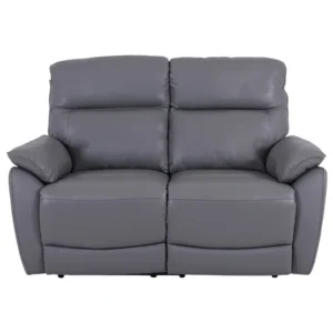 Salisbury 2 Seater Power Recliner Sofa - Steel
